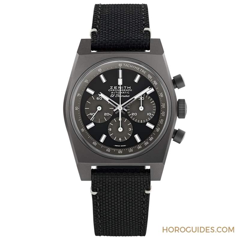 ZENITH - 暗影重現于世｜ZENITH Chronomaster Revival "Shadow"計時碼表