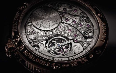 寶璣5887年航海陀飛輪腕表，Marine Tourbillon Equation Marchante 5887
