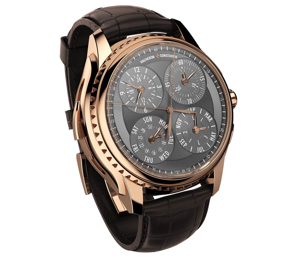 江詩丹頓客艙大復雜功能計時碼表速度 qp