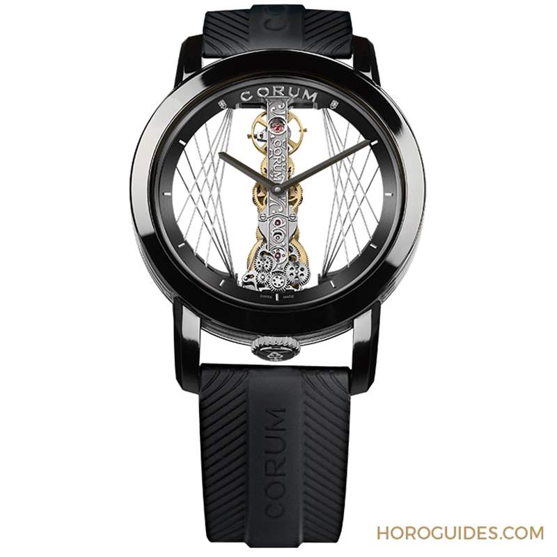 CORUM - 金色吊橋懸絲掛冕｜CORUM金橋系列建筑與制表美學(xué)的極致融合