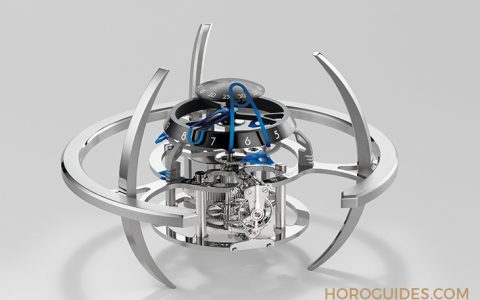 再展星際之旅｜MB&F星際探險家Starfleet Explorer座鐘