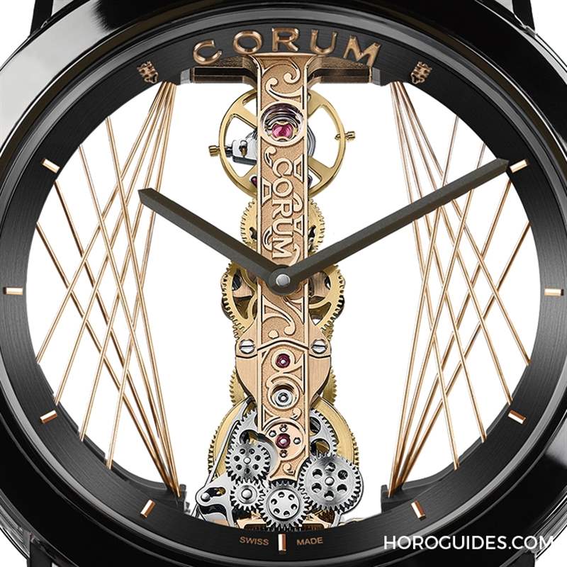 CORUM - 金色吊橋懸絲掛冕｜CORUM金橋系列建筑與制表美學(xué)的極致融合