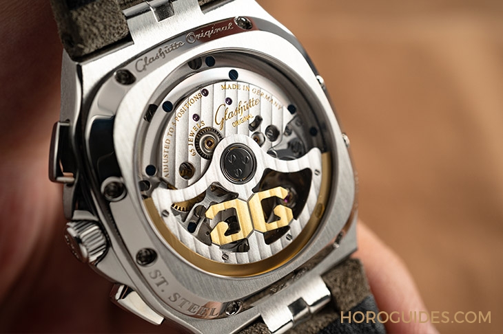 GLASHüTTE ORIGINAL - 好Funky的復(fù)古表！ 格拉蘇蒂原創(chuàng)Seventies Chronograph墨玉綠面盤