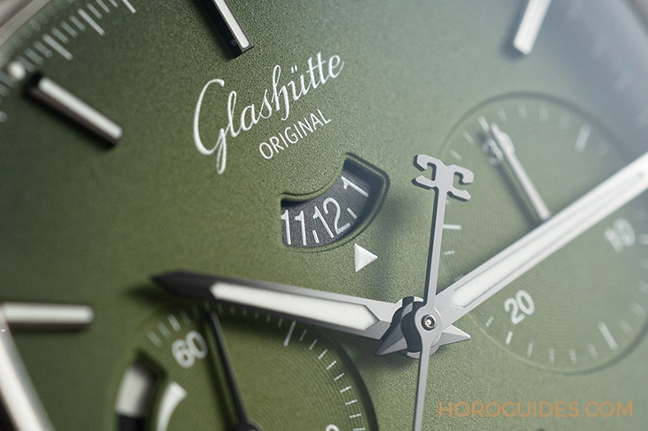GLASHüTTE ORIGINAL - 好Funky的復(fù)古表！ 格拉蘇蒂原創(chuàng)Seventies Chronograph墨玉綠面盤