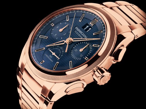 帕瑪強(qiáng)尼以Tondagraph GT玫瑰金藍(lán)擴(kuò)展運(yùn)動(dòng)系列