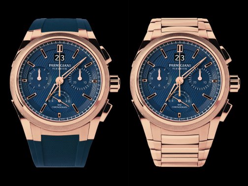 帕瑪強(qiáng)尼以Tondagraph GT玫瑰金藍(lán)擴(kuò)展運(yùn)動(dòng)系列