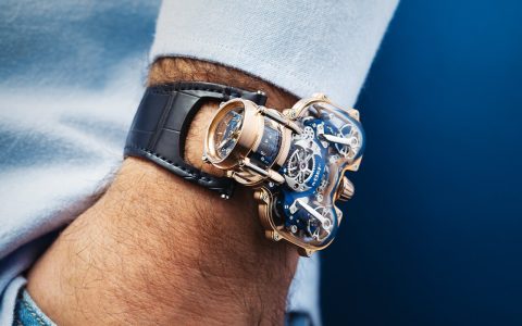 MB&F HM09藍(lán)寶石視覺(jué)終極汽車概念獨(dú)特風(fēng)格手表