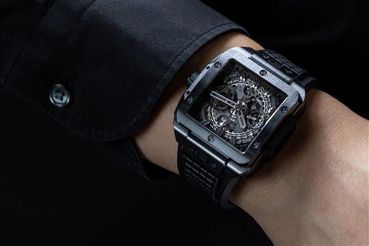 HUBLOT - HUBLOT大爆炸宇宙魔方Square Bang Unico開啟方形高級(jí)運(yùn)動(dòng)表新次元