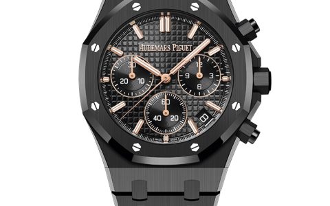 愛彼黑陶瓷旋風(fēng)再起，Royal Oak皇家橡樹系列41毫米自動上鏈計時碼表