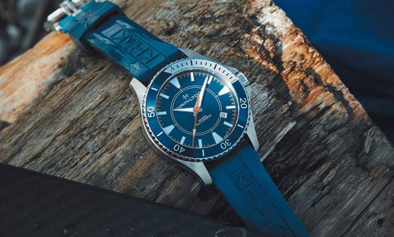 以無碳高速艇為靈感，Hamilton卡其海軍系列Scuba腕表特別版?