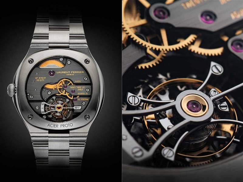 獨立制表商Laurent Ferrier推出陀飛輪Grand Sport鋼質表鏈腕表限量款12枚