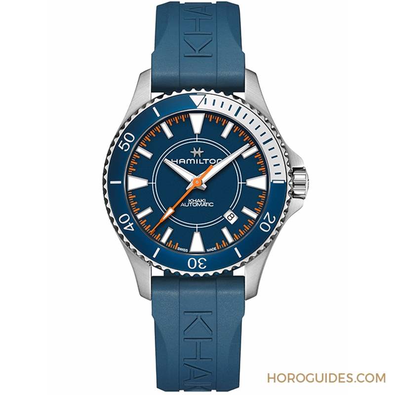 HAMILTON - 以無碳高速艇為靈感，Hamilton卡其海軍系列Scuba腕表特別版?