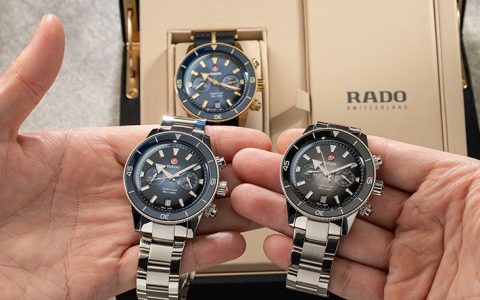 陶瓷圈計時潛水表最新選擇｜RADO雷達表庫克船長計時碼表【名表上手】