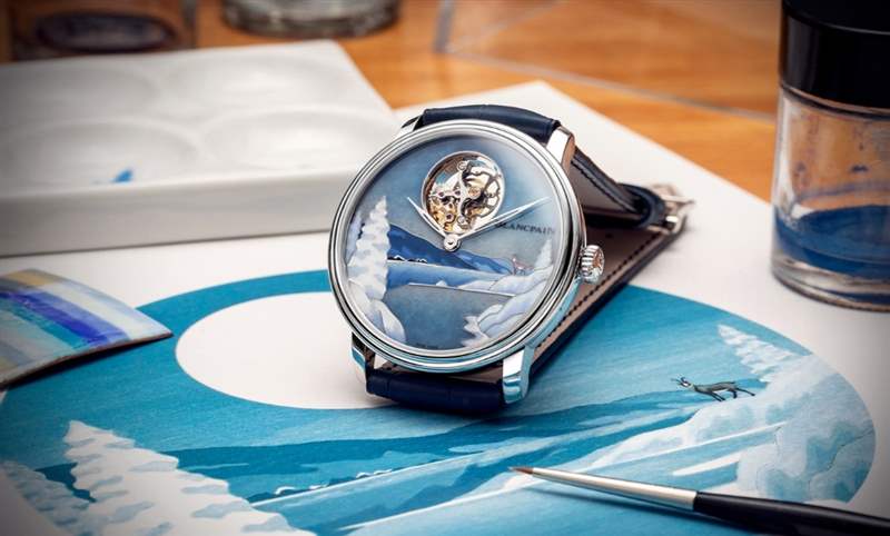 寧靜致遠：Blancpain Métiers d'Art藝術大師系列汝拉湖雪景