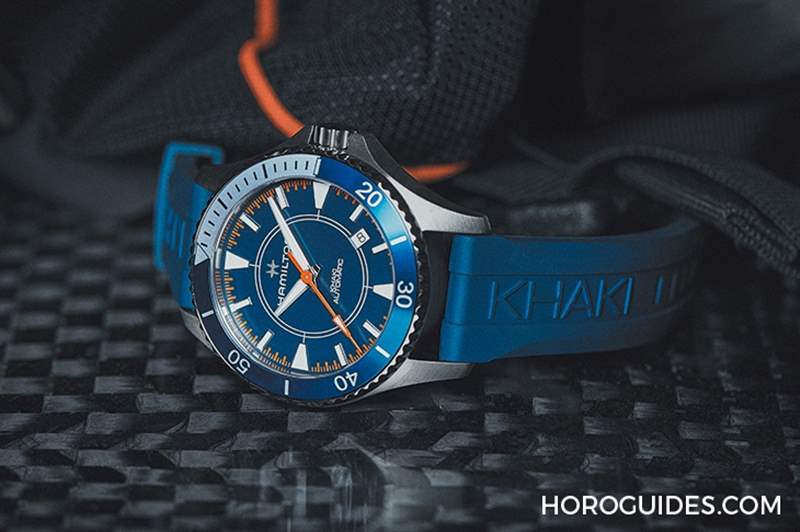 HAMILTON - 以無碳高速艇為靈感，Hamilton卡其海軍系列Scuba腕表特別版?