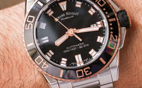 Armand Nicolet JS9 潛水表評論