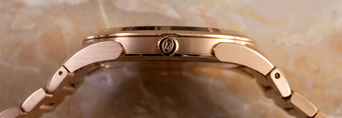 動(dòng)手操作：帕瑪強(qiáng)尼 Tonda PF 微型轉(zhuǎn)子金色手表