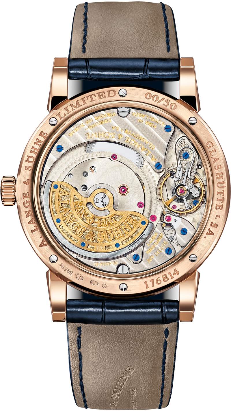 A. Lange & S?hne Langematik Perpetual 限量版藍(lán)色手表