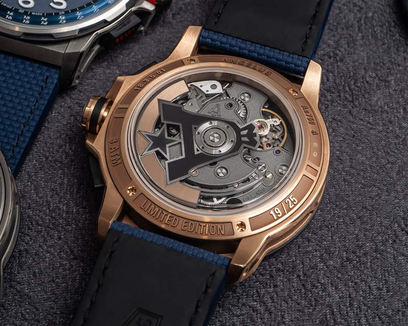 動(dòng)手實(shí)踐:Angelus Chronodate 限量版手表