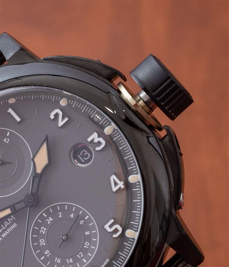 觀看評(píng)論：Waltham Field 和 Marine Dual Time Gunmetal Grey