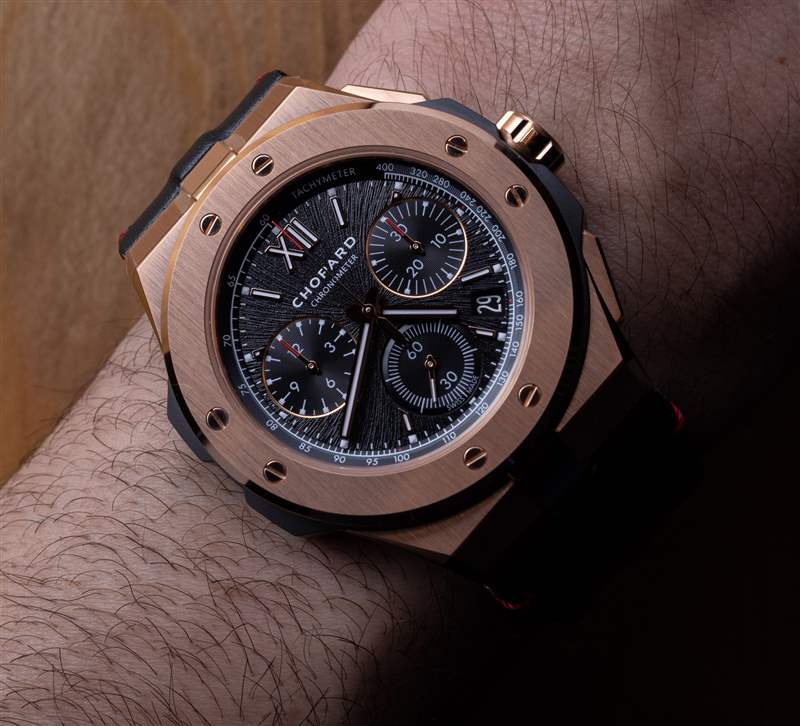 動手操作：蕭邦 Alpine Eagle Chrono XL 玫瑰金和陶瓷鈦，以及朗訊鋼表