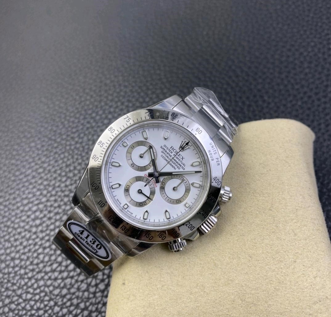 C廠4130白鋼迪-C廠clean廠勞力士白鋼迪116520復刻表評測