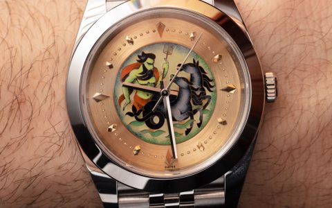 Ematelier Aftermarket 改良 Datejust 41 手表慶祝過去的勞力士景泰藍(lán)琺瑯表盤