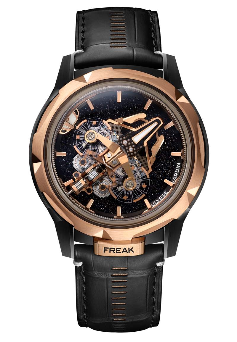 Ulysse Nardin Freak S 自動(dòng)腕表帶雙 DiamonSil 調(diào)節(jié)系統(tǒng)