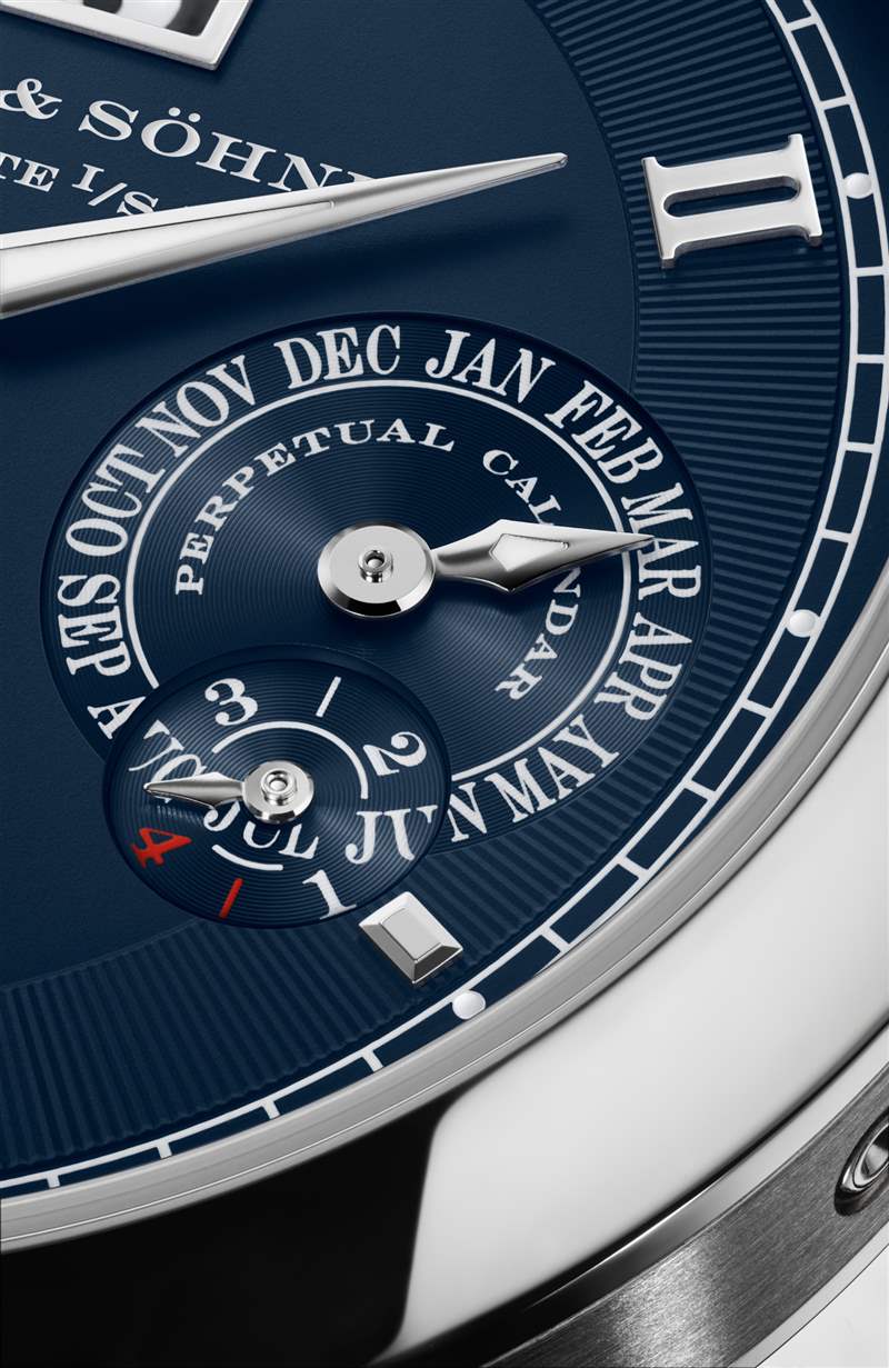 A. Lange & S?hne Langematik Perpetual 限量版藍(lán)色手表