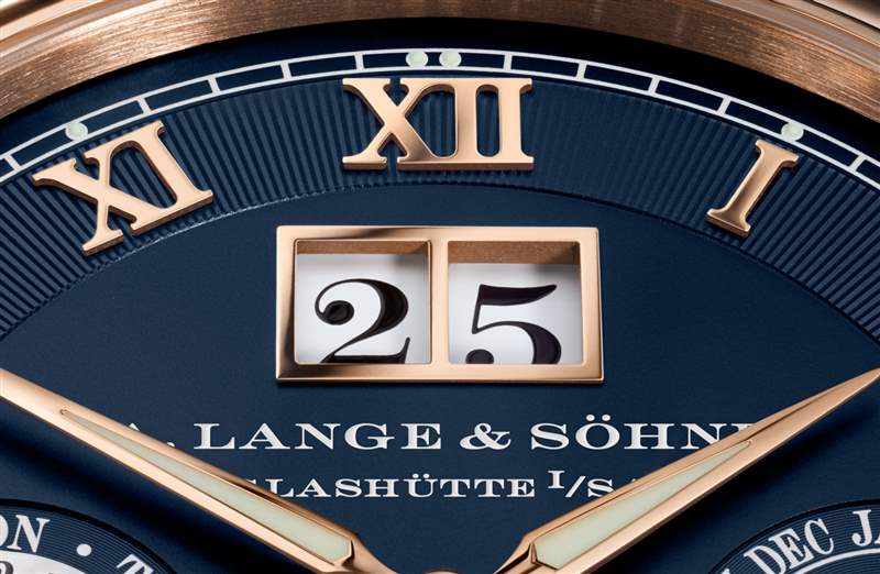 A. Lange & S?hne Langematik Perpetual 限量版藍(lán)色手表
