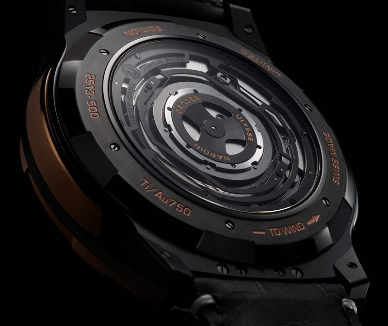 Ulysse Nardin Freak S 自動(dòng)腕表帶雙 DiamonSil 調(diào)節(jié)系統(tǒng)