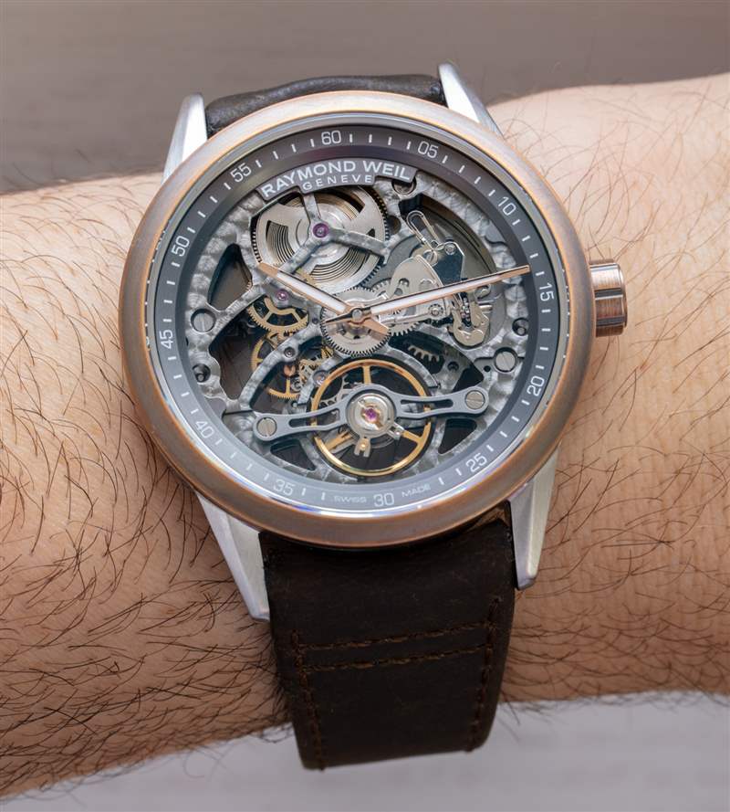 觀看評(píng)論：Raymond Weil Freelancer RW1212 骷髏青銅