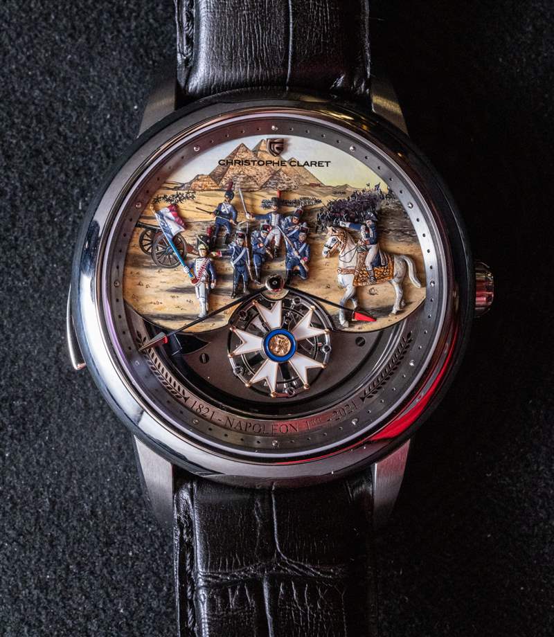 動手實踐：Christophe Claret Napoleon 三問陀飛輪手表