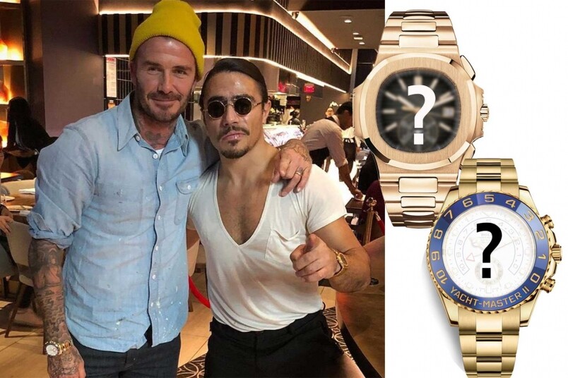 當碧咸遇上Salt Bae 有鹽花有腕表