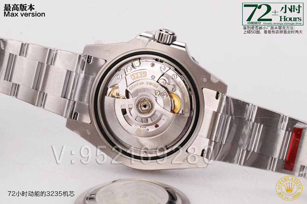 VS廠勞力士41白金藍(lán)水鬼「搭載3235機(jī)芯」126619LB