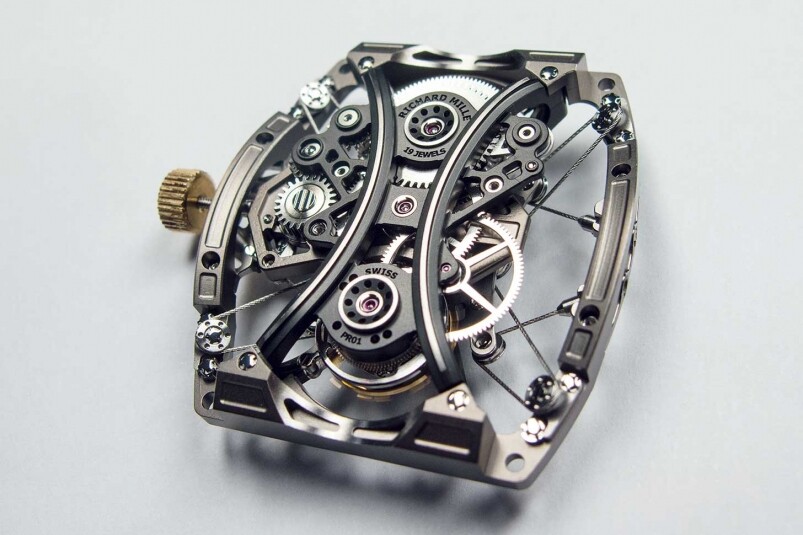 【SIHH 2018】RICHARD MILLE為承受撞擊而設(shè)計的陀飛輪表！