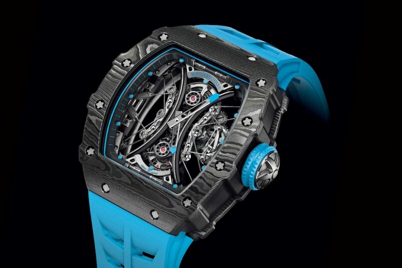 【SIHH 2018】RICHARD MILLE為承受撞擊而設(shè)計的陀飛輪表！