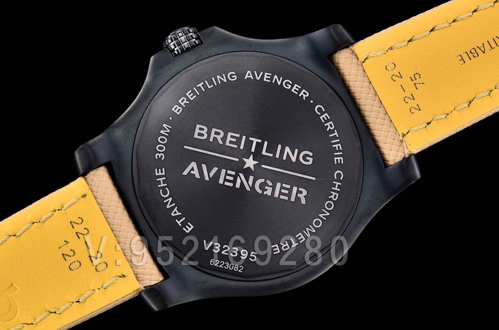 GF廠百年靈GMT雙時區(qū)夜間任務(wù)版45毫米復(fù)仇者評測