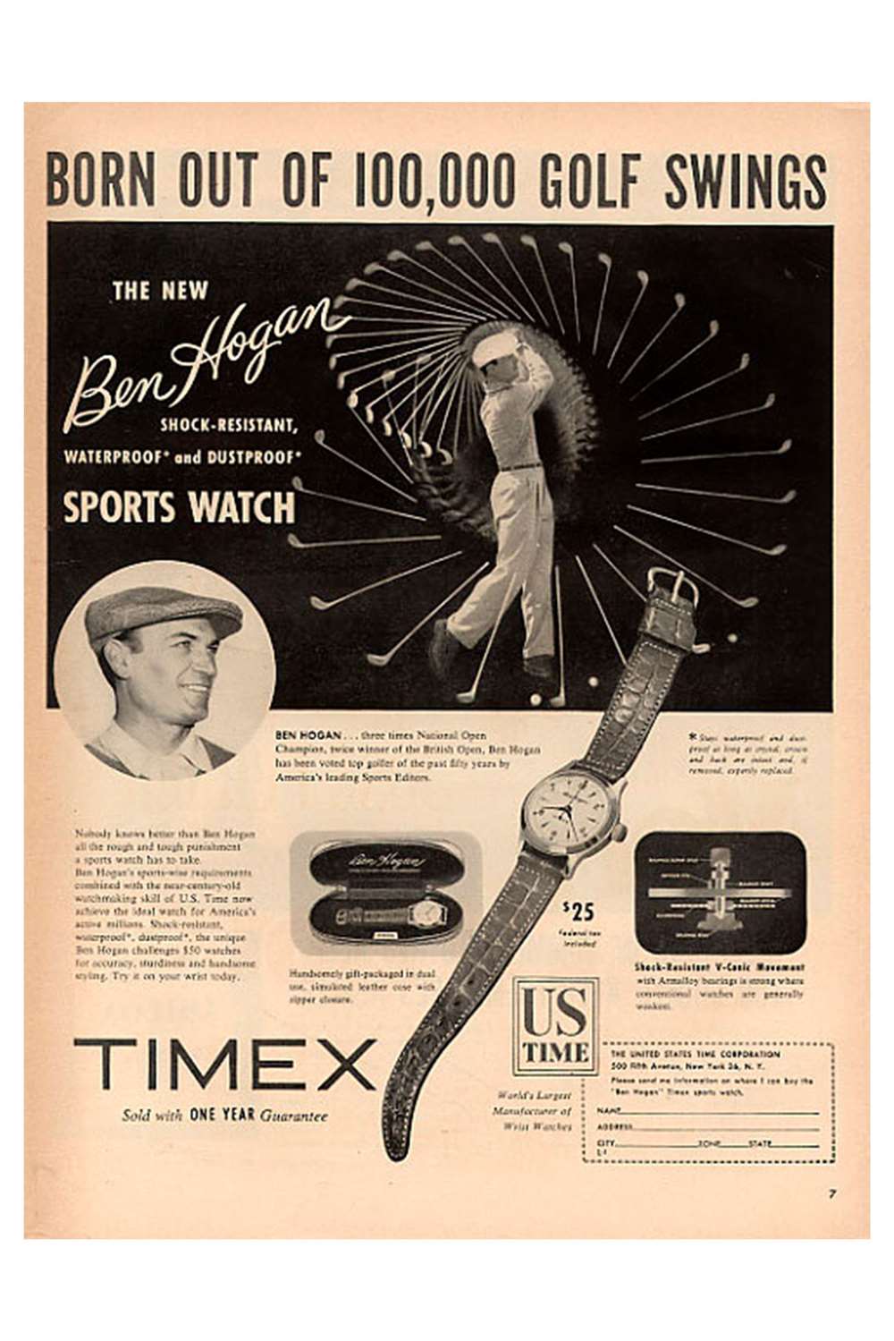 本霍根的天美時(shí)