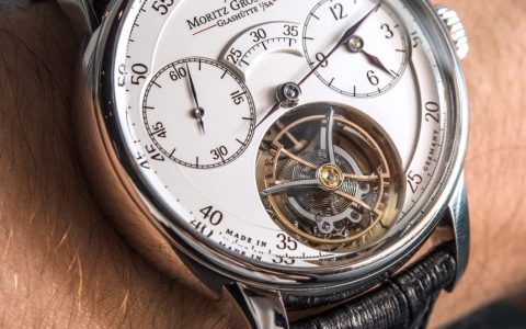 Moritz Grossmann BENU陀飛輪手表與真人頭發動手實踐