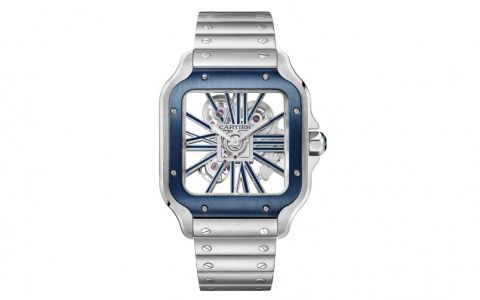 卡地亞山度士桑托斯de Cartier鏤空腕表