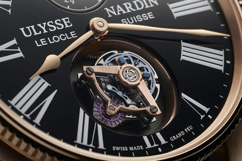 Ulysse Nardin 專(zhuān)有的 Ulysse Nardin Anchor Escapement。