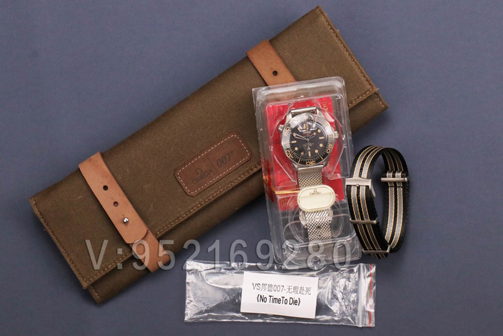 VS廠(SBF)歐米茄海馬007無暇赴死v2鈦金屬復(fù)刻版評測