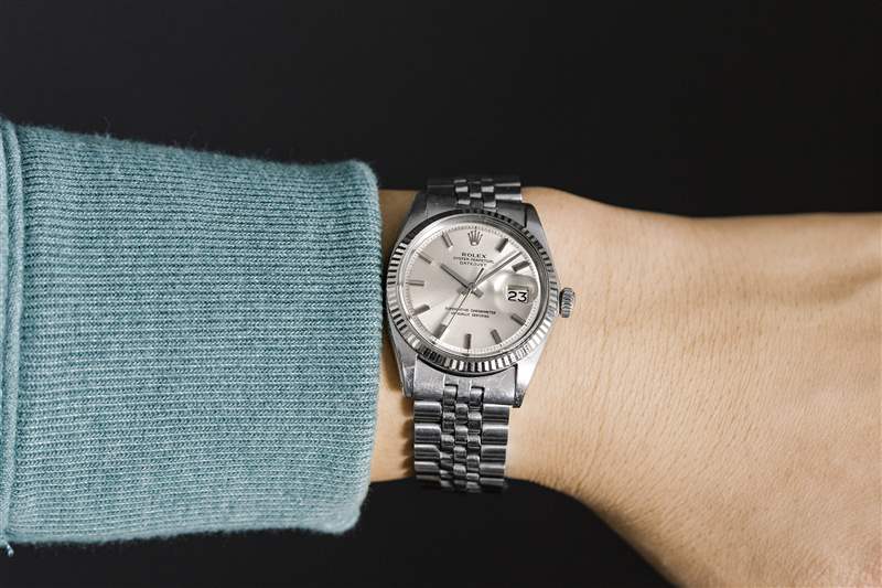 復古手表1978年勞力士潛航者型全套、1980年代卡地亞Santos-Dumont超薄腕表和1970年代豪雅Autavia