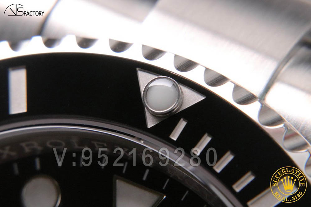 VS廠黑水鬼116610LN「3135機(jī)芯」老款40黑水鬼復(fù)刻對(duì)比正品評(píng)測(cè)