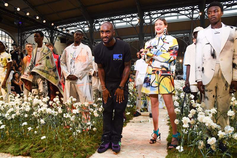 已故時(shí)裝設(shè)計(jì)師 Virgil Abloh