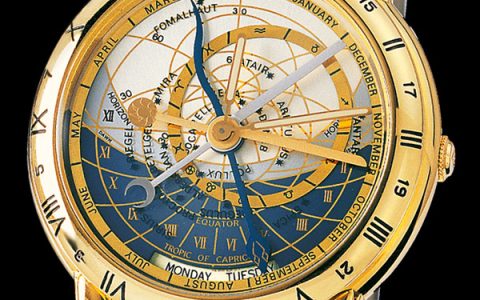 雅典表星盤伽利略伽利萊腕表