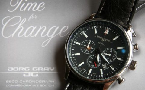 戈?duì)柛窀窭譐org Gray JG 6500：巴拉克·奧巴馬同款手表
