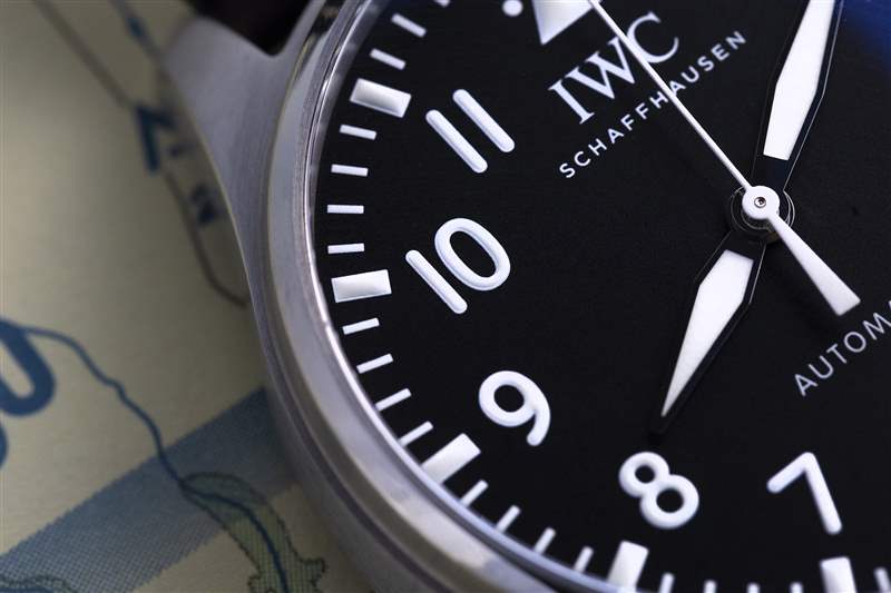 手腕上的一周43mm萬(wàn)國(guó)飛行員Big Pilot Automatic