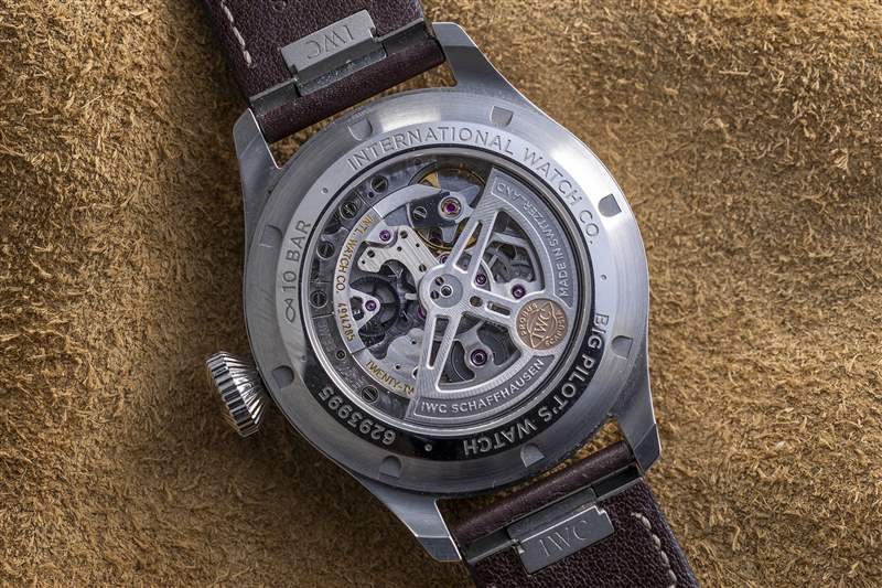 手腕上的一周43mm萬(wàn)國(guó)飛行員Big Pilot Automatic